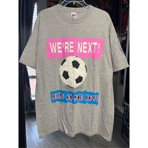 Vintage 90s Girls Soccer Were Next Tee